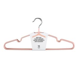MINISO Velvet Clothes Hangers Set 10 Pcs,Non-Slip Thin Velvet