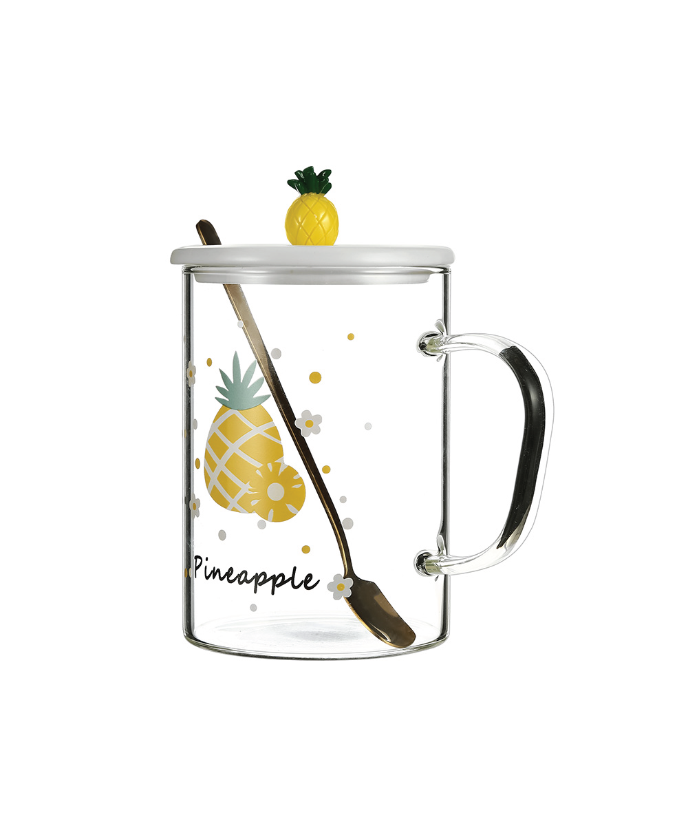 Glass Bottle450mlPineapple MINISO