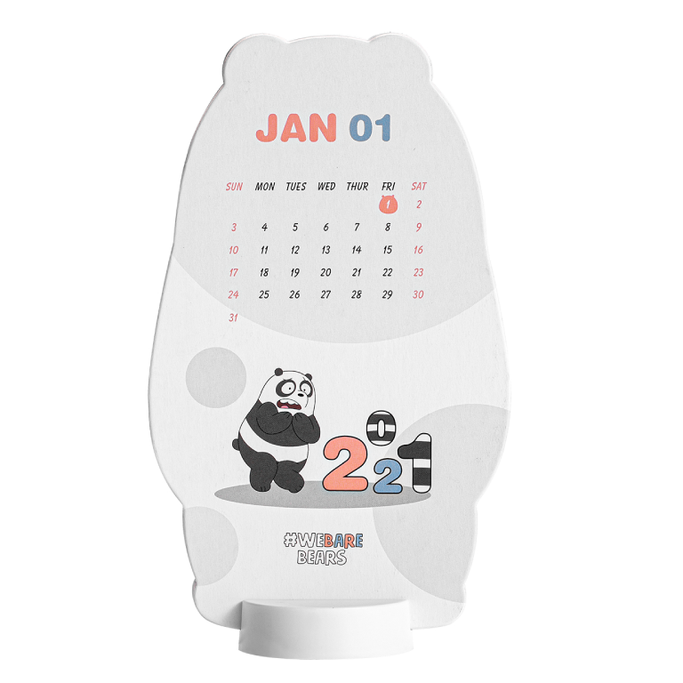 we-bare-bears-3d-calendar-miniso