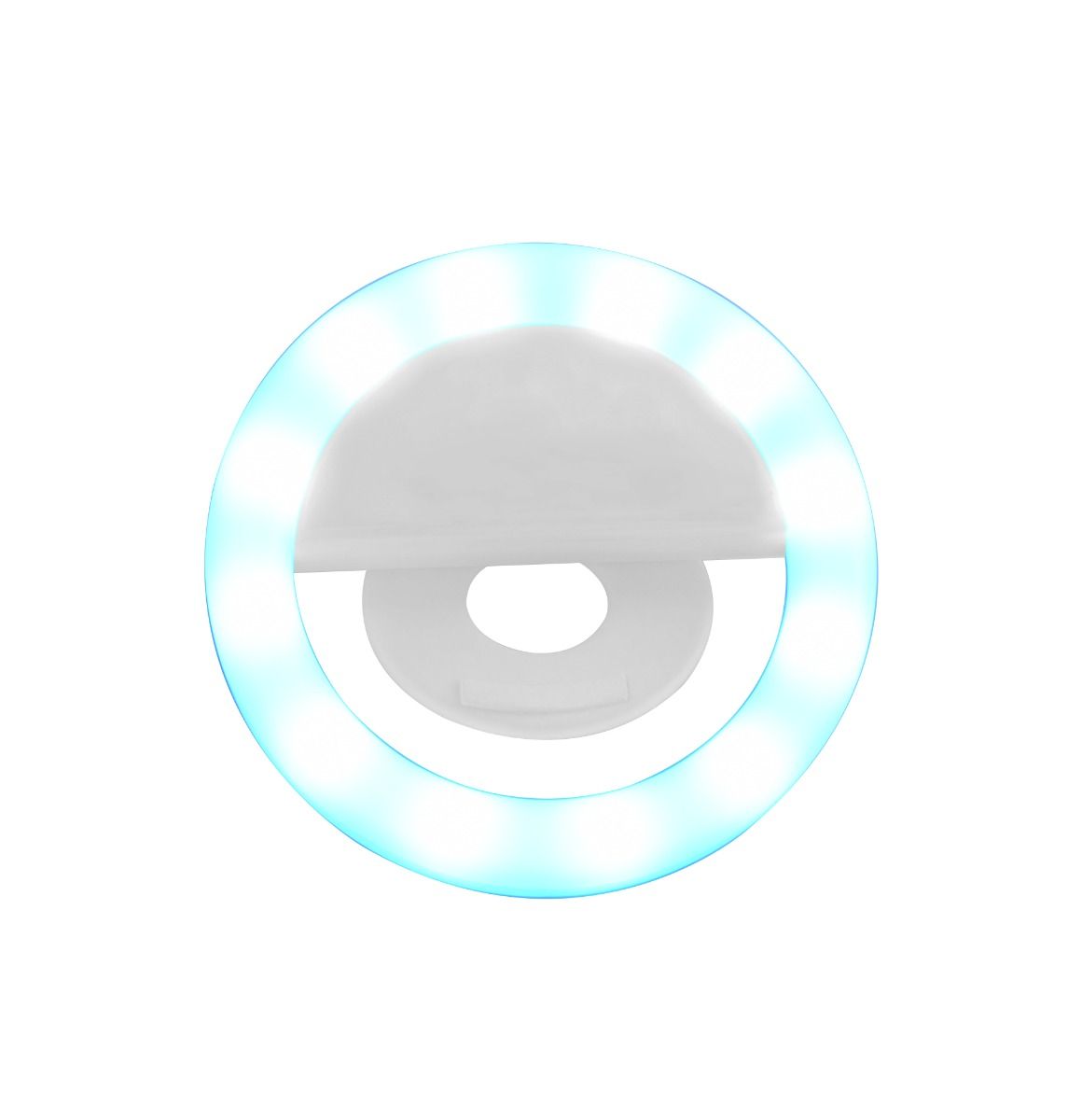 Rechargeable Clip-on Light for Smart Phone, 3.5 inch(RGB) Model:EQT6 ...