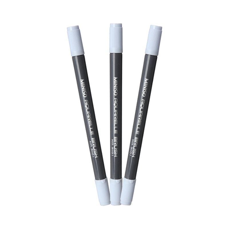 Water Soluble Double Headed Colored Pen (Light Blue) - MINISO Water Soluble Double Headed Colored Pen (Light Blue) - MINISO