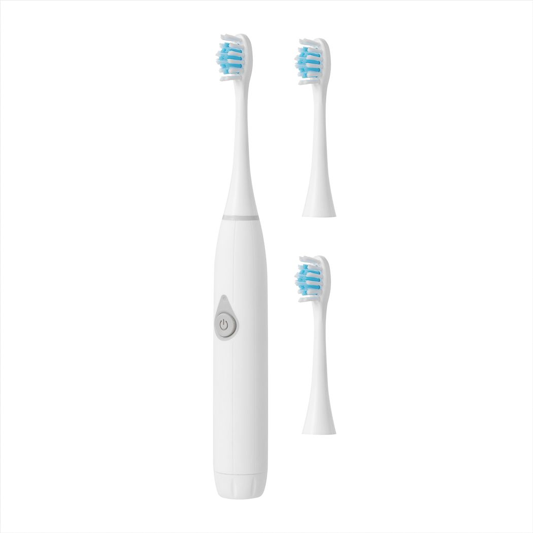Multi-color Electric Toothbrush Kit(Light gray) - MINISO