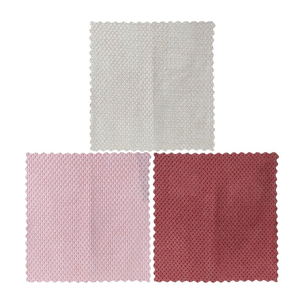 ぴ Double-Sided Cleaning Cloth (3 Pack) - MINISO