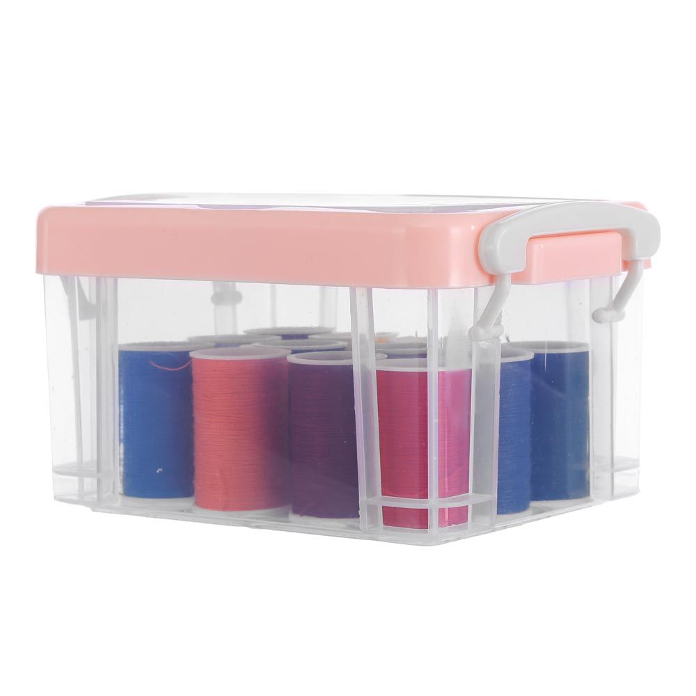 12color needlework box set(pink) MINISO