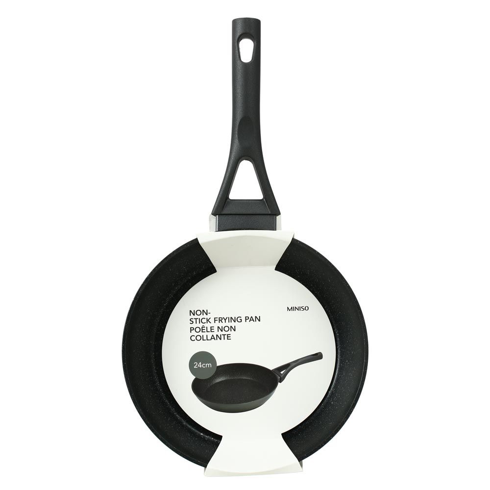 Non-stick Milk Pan-18cm (Grey) - MINISO