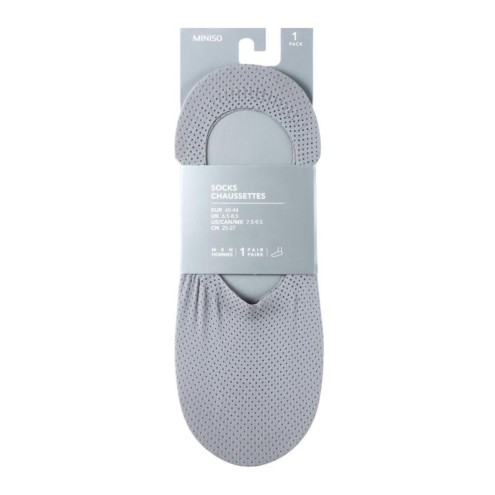 Men's Mesh No-show Socks - MINISO