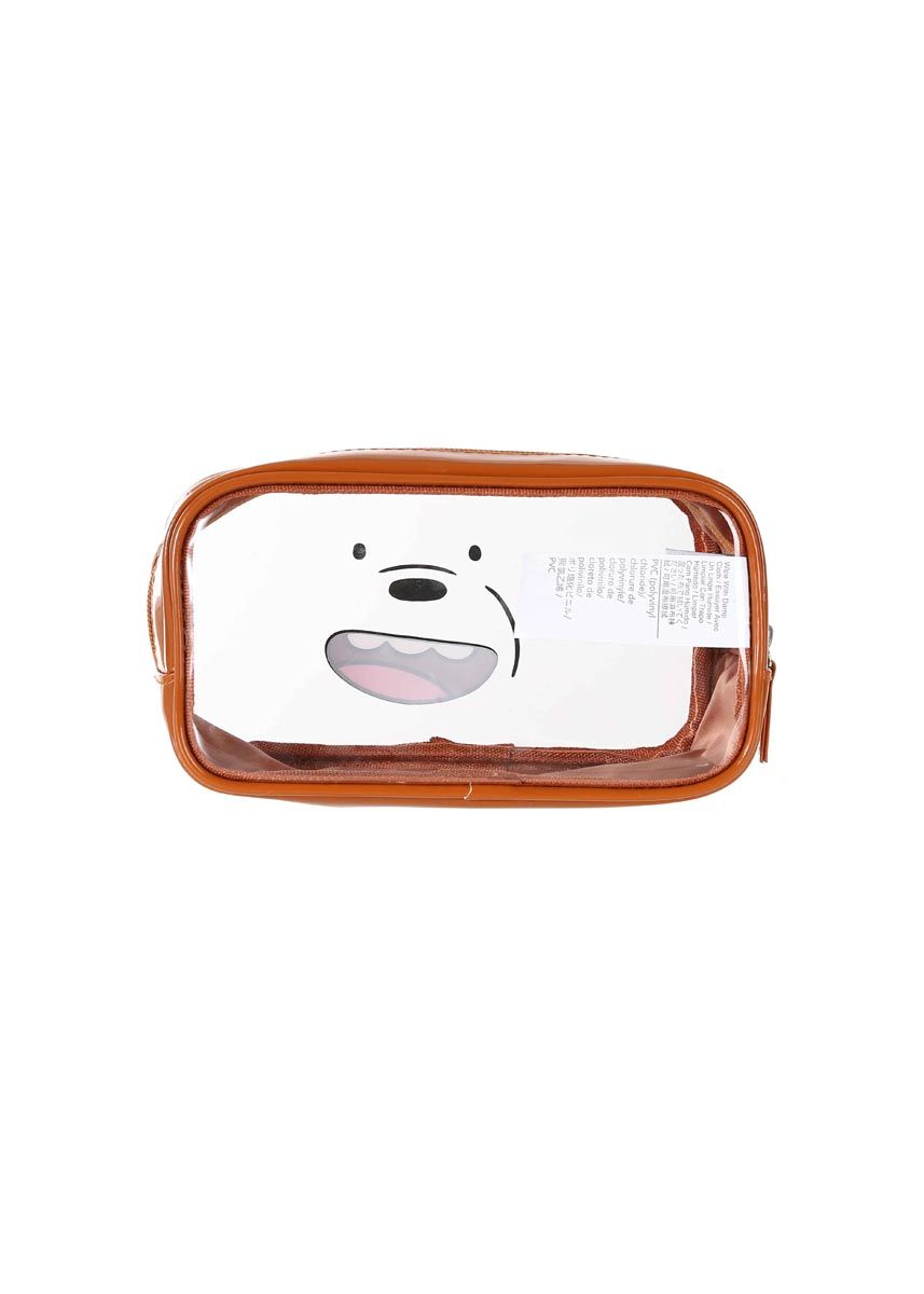 We Bare BearsOptical Cosmetic Bag (Brown) MINISO