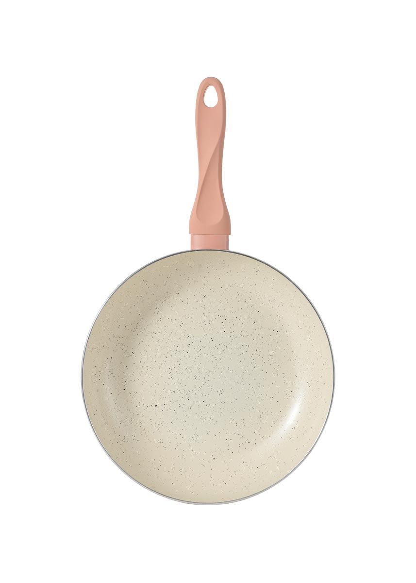 Colorful Ceramic Frying  Pan  28cm Pink MINISO 