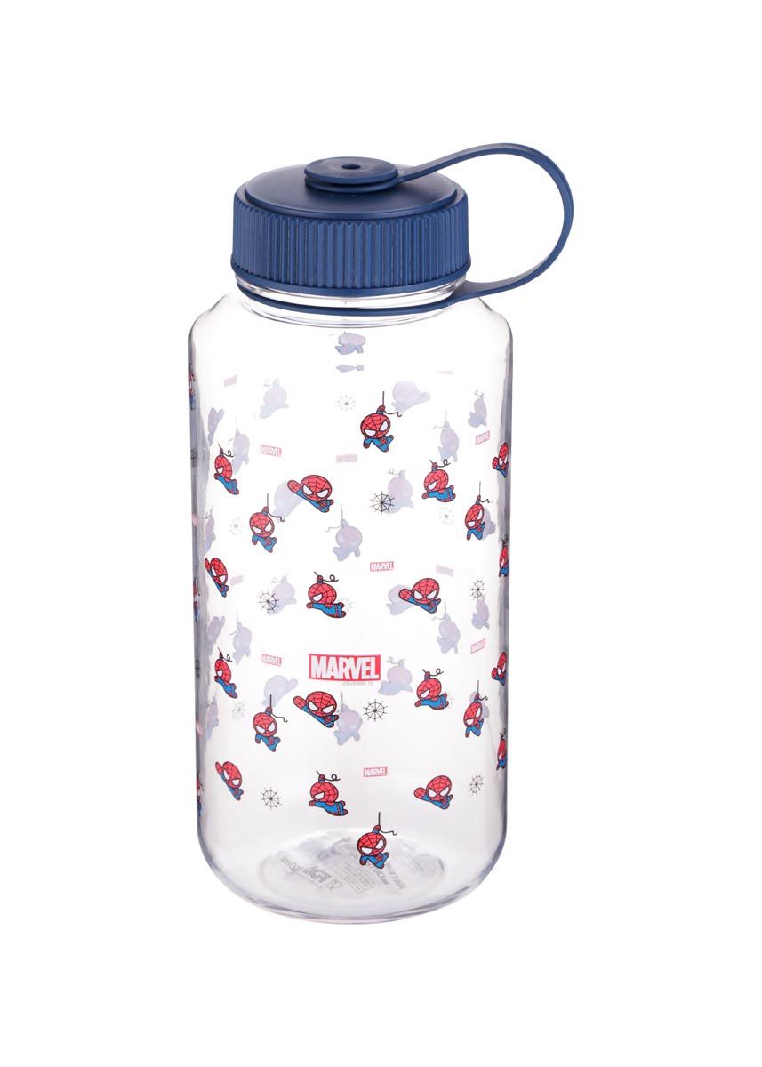 MINISO Marvel Water Bottle with Straw BPA-Free Strap Plastic Water