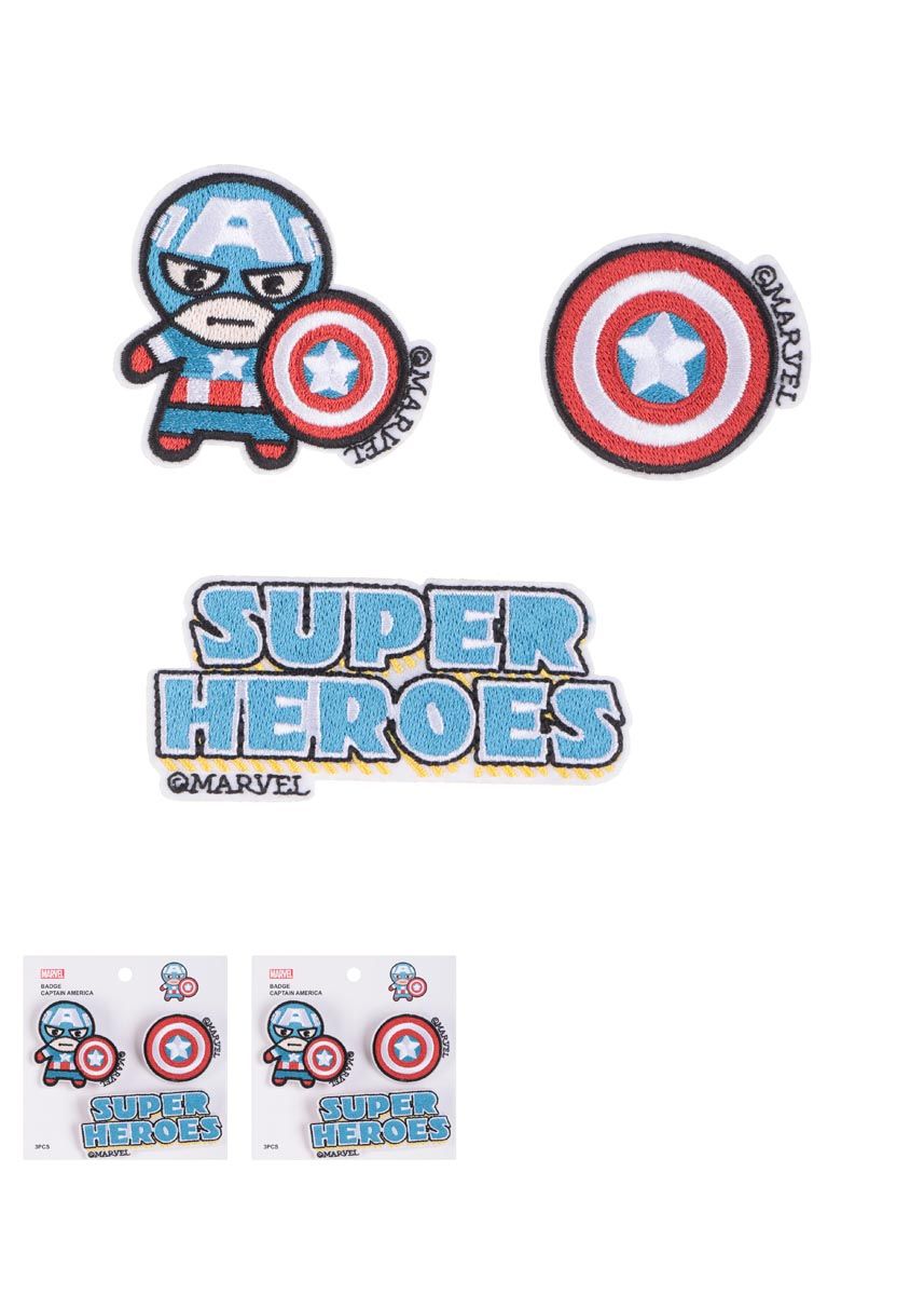 MARVEL Badge,Captain America MINISO