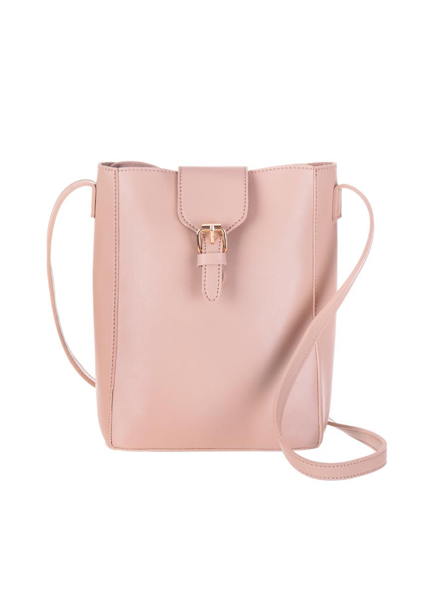 Buy MINISO Buckle Crossbody Bag, Sling Bag with Adjustable Strap, Korean  Style Underarm Shoulder Bag, PVC Leather bag for Girls & Women Online at  desertcartINDIA