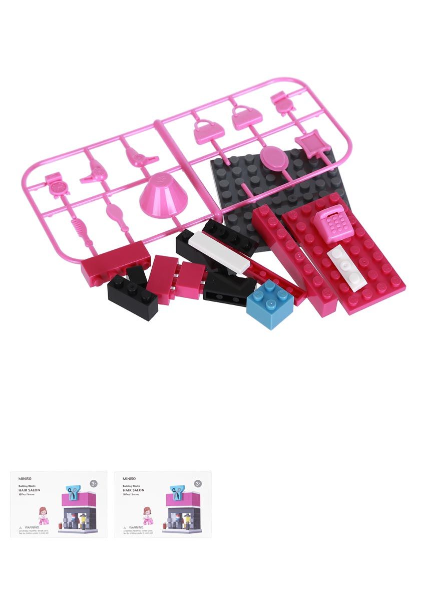 Scene Series -Hair Salon Building Blocks 7239 - MINISO Scene Series -Hair Salon Building Blocks 7239 - MINISO