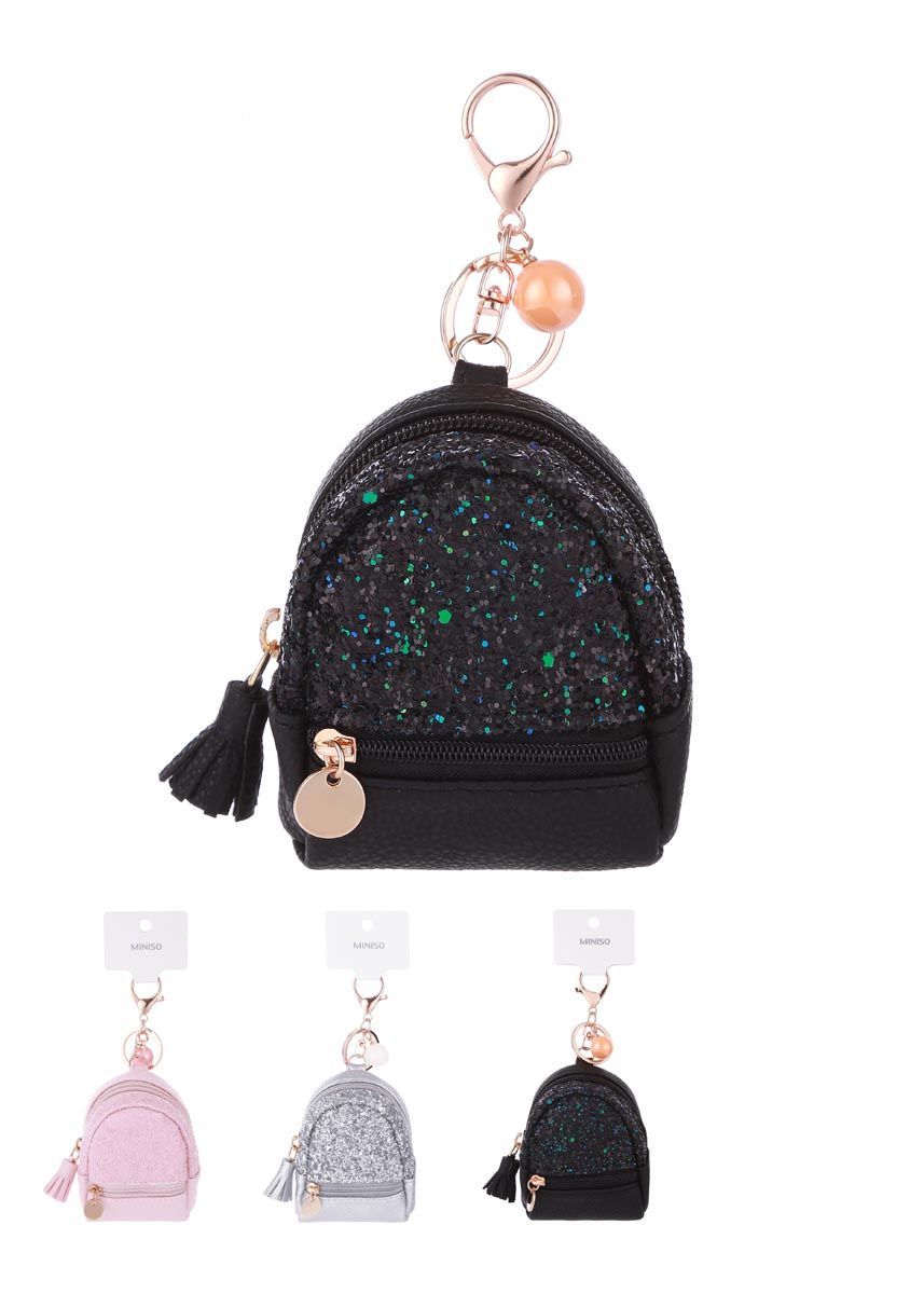 Iridescent Mini Backpack Coin Purse Keychains | Fun Express