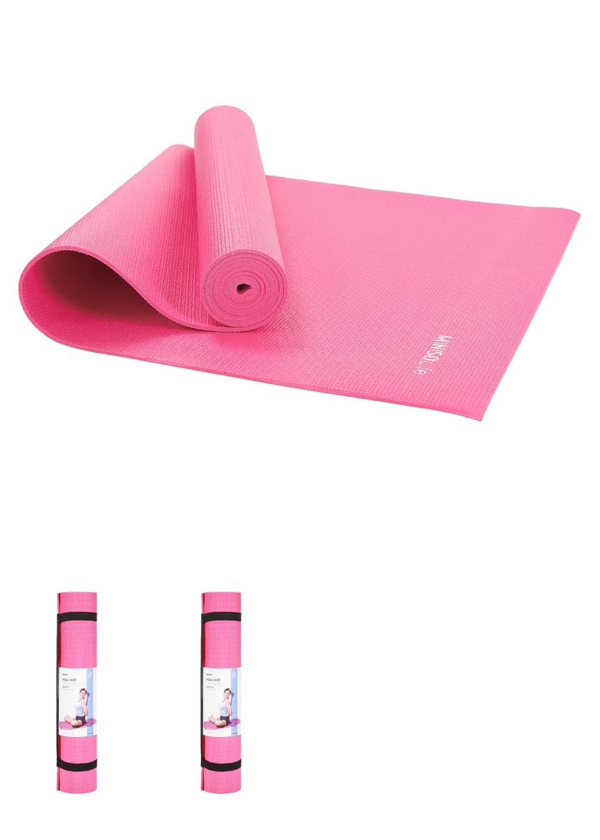 3mm Comfortable Yoga Mat(Rose Red) - MINISO