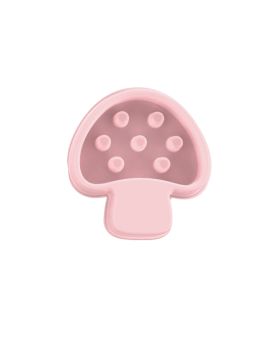Mushroom Plastic Slow Feeder Pet Bowl