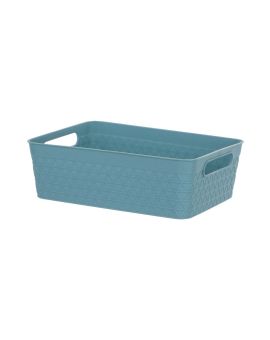 Waffle Patterned Storage Basket (M)					