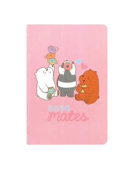 Նոթատետր We Bare Bears A5 (վարդագույն)