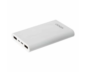 5000mAh Power Bank with 2 USB Ports Model: MC-029 (White