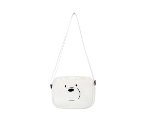 We Bare Bears Crossbody Bag(Ice Bear) - MINISO