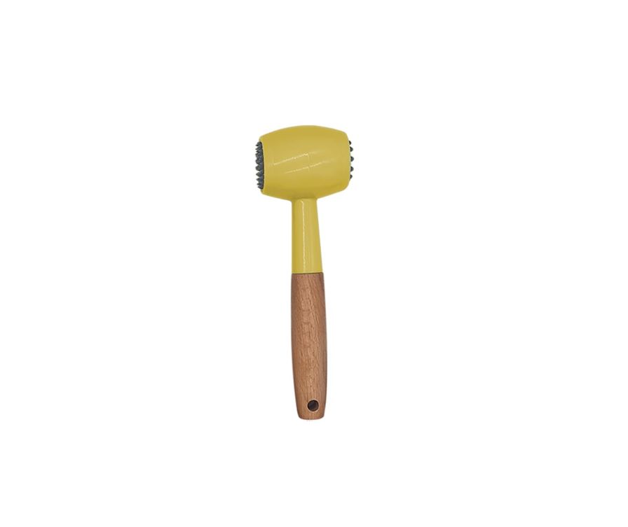 Minimalist Multipurpose Dual-Sided Meat Tenderizer Hammer