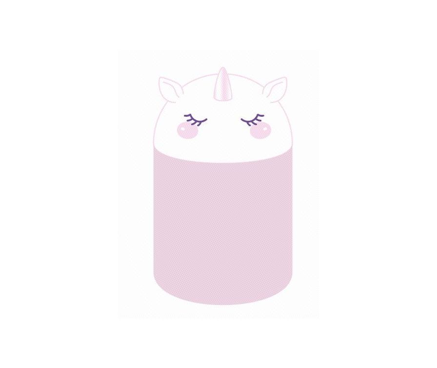 Unicorn Dream Stylish Desktop Trash Can