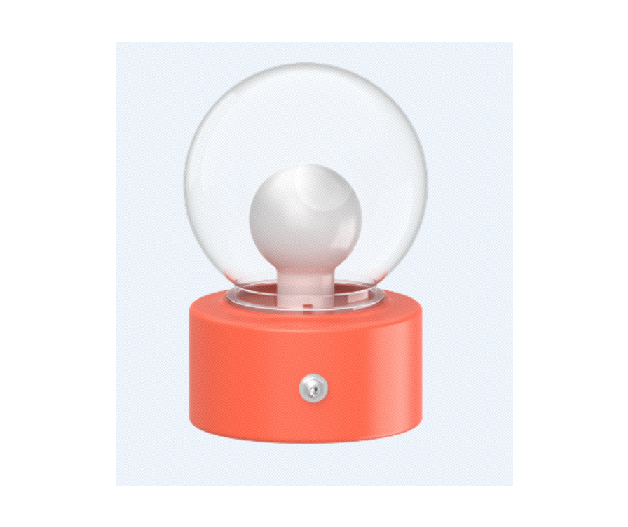 Magnetic Light with Toggle Switch (Orange)  Model: SCLD-220138