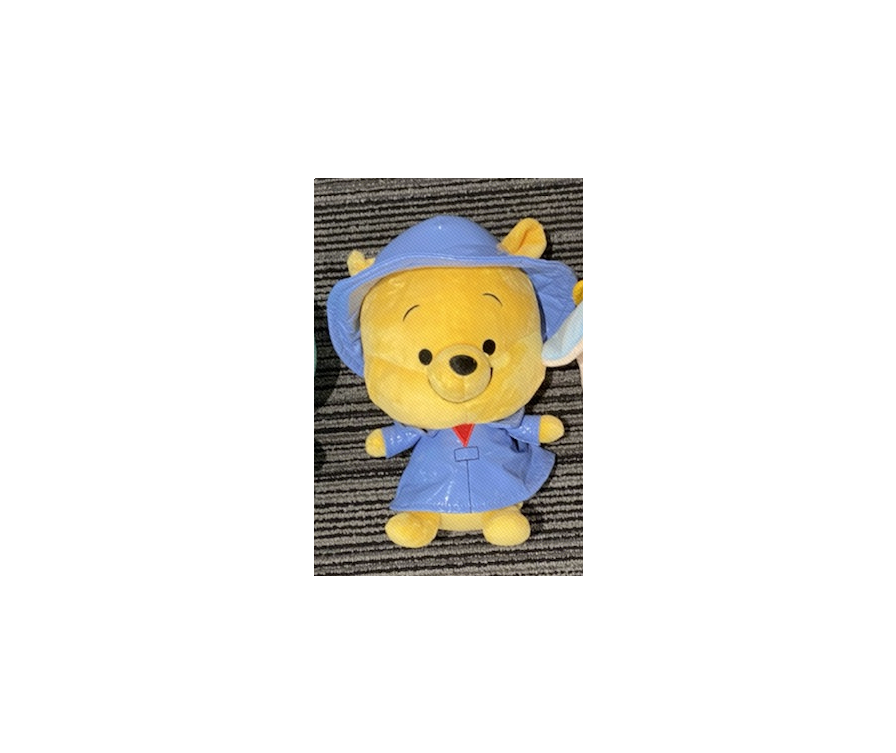 Disney Collection Raincoat Plush Toy(Winnie-the-Pooh)