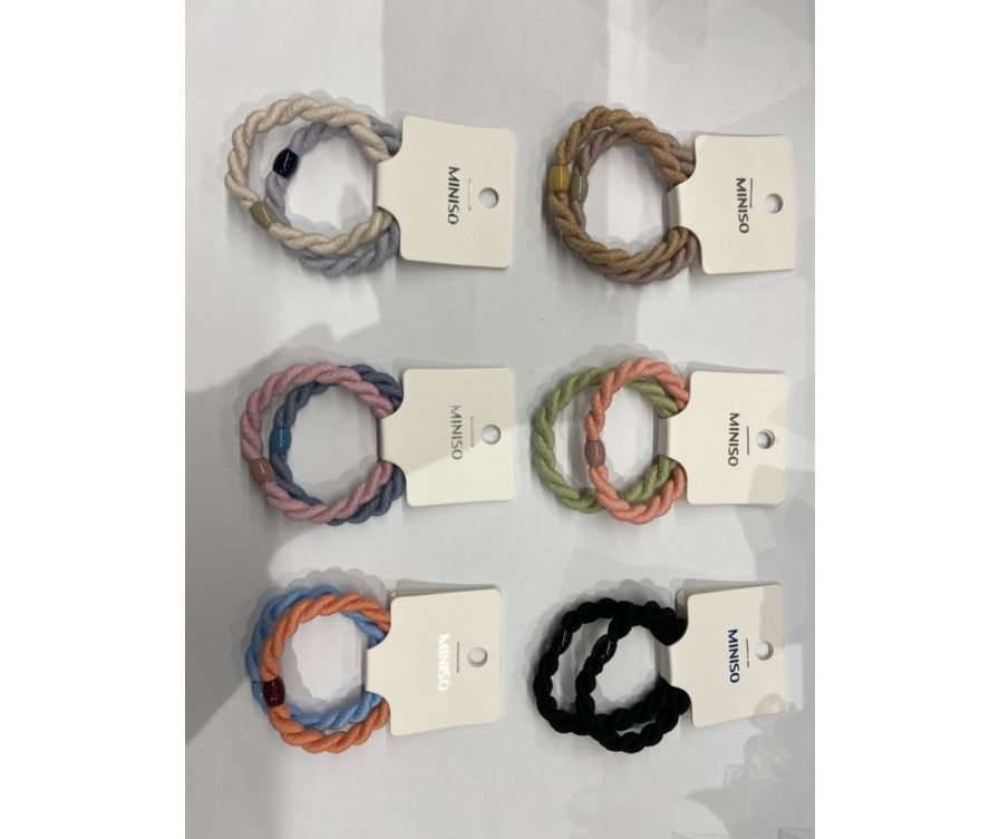 Braided Hair Tie (2 pcs)