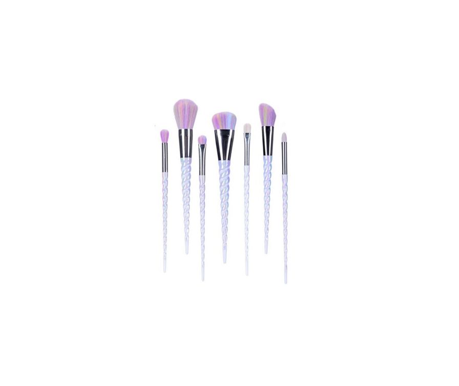 Unicorn Dream Colorful Makeup Brush Set (7 pcs)