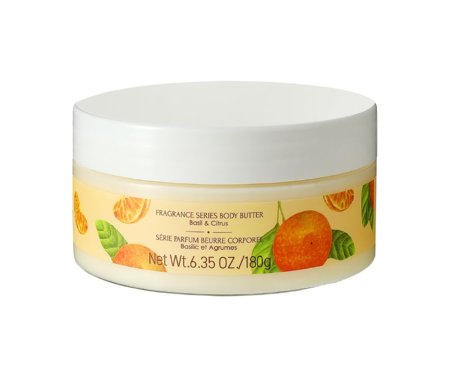 Fragrance Series Body Butter(Basil & Citrus)