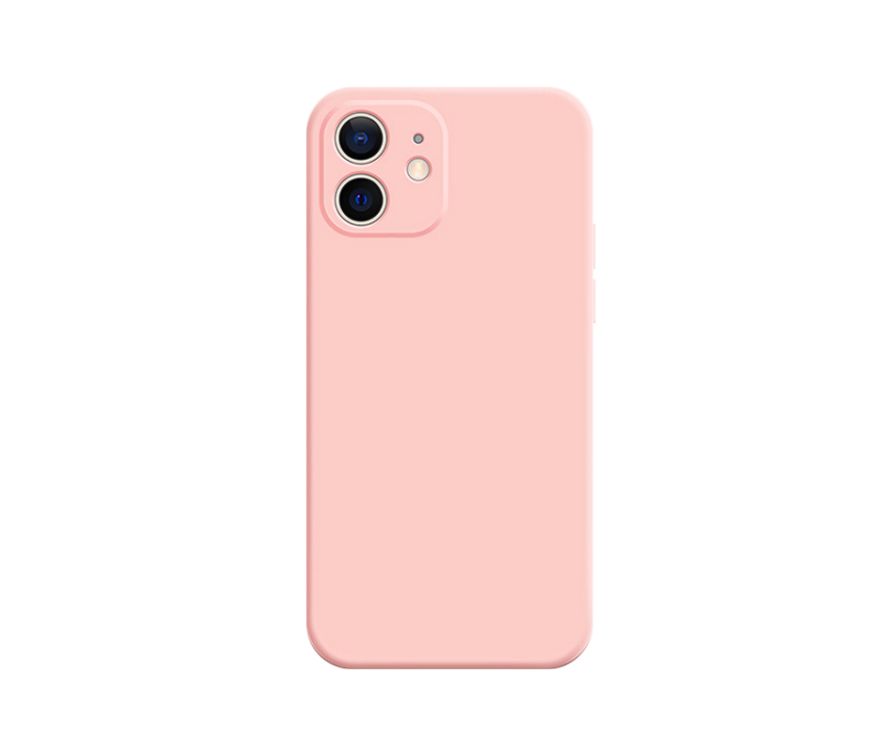 TPU Plain Colored Phone Case (-iPhone 12 mini,Pink)