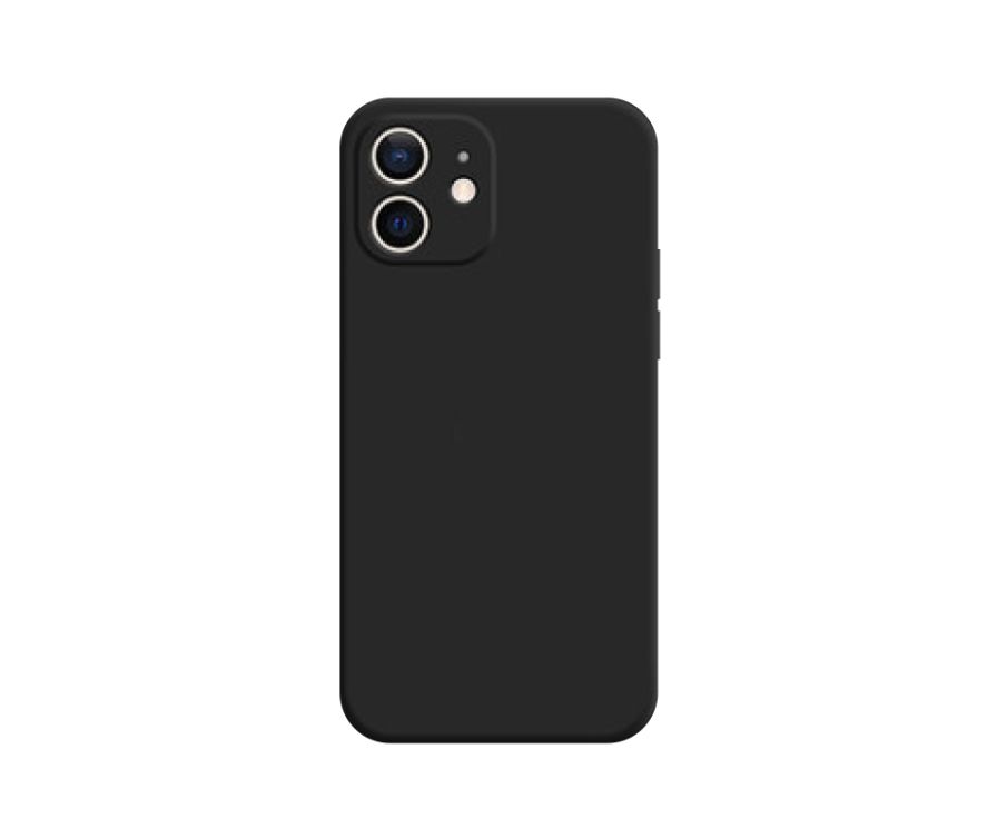 TPU Plain Colored Phone Case (-iPhone 12 mini,Black)