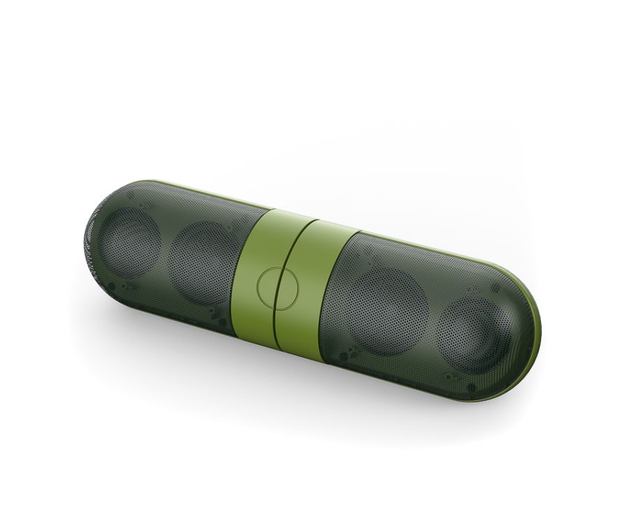 TWS Capsule Wireless Speakers Model: BS-7281(Green)