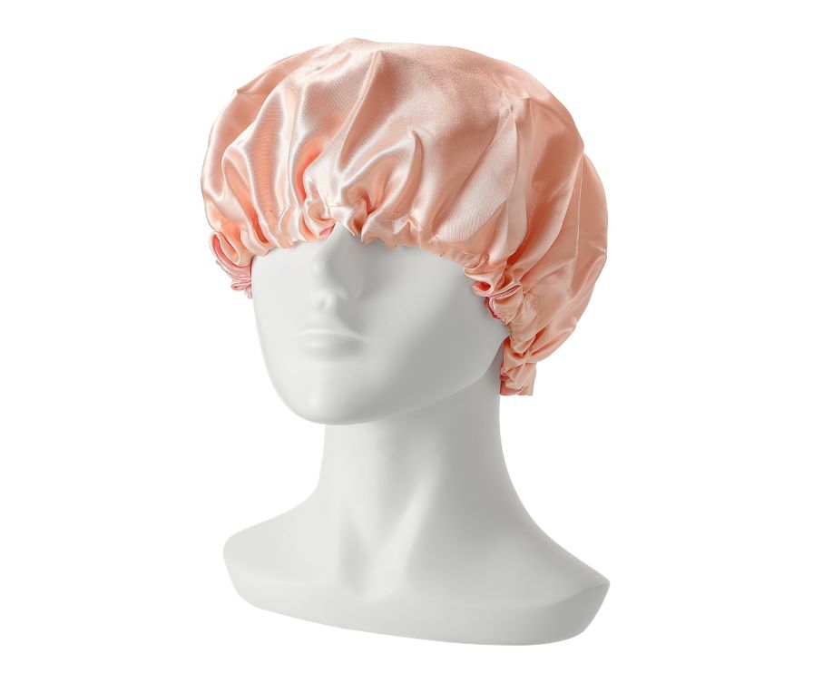 Contrast Color Silky Smooth Double Layer Bonnet (Golden)