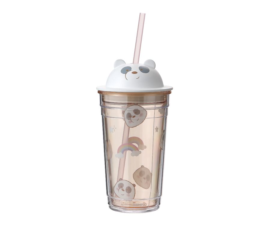 We Bare Bears Collection 4.0 Tumbler with Straw 440mL(Panda)