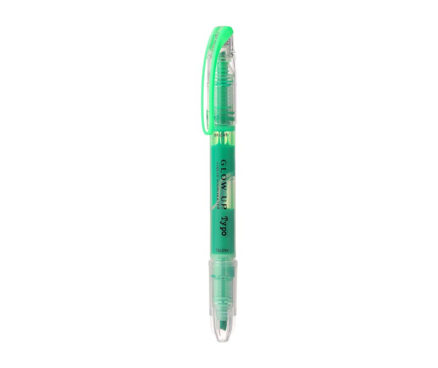 Double-Head Fluorescent Highlighter(Green)