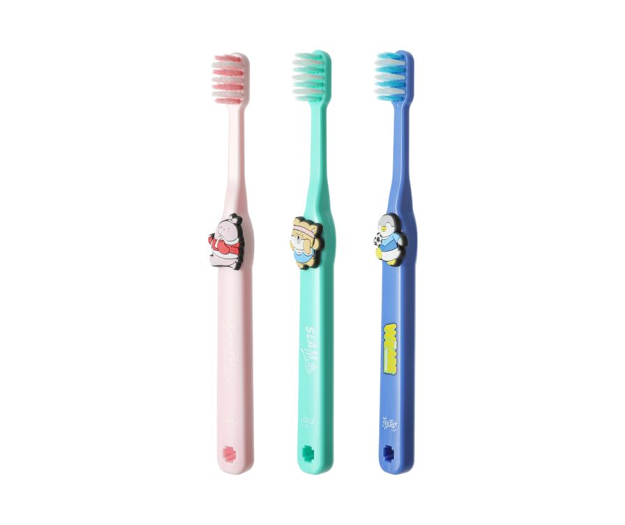 Mini Family Sports Lovely Toothbrushes for Kids (3 pcs)