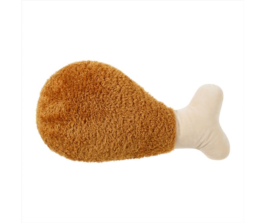 Food Series Chicken Drumstick Pillow