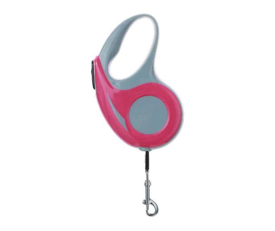 Retractable Pet Leash (Pink, 3 Meters)