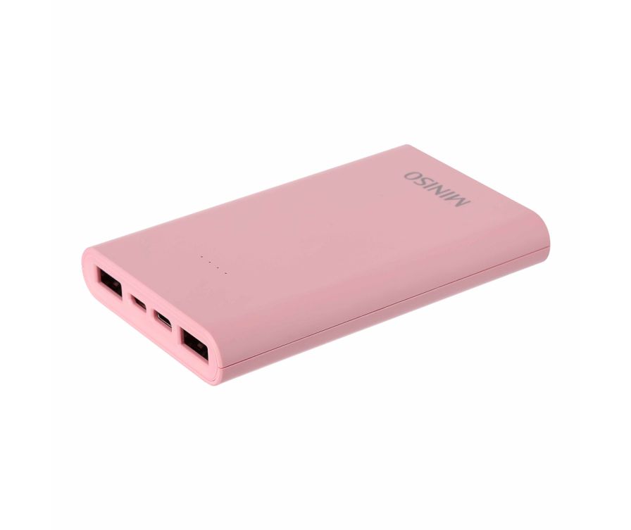 Внешний аккумулятор с 2 портами USB  MC-029 /5000mAh (розовый)