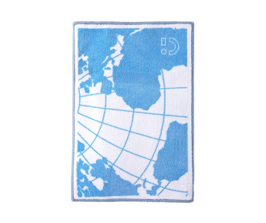 I Love Earth Rectangle Floor Mat