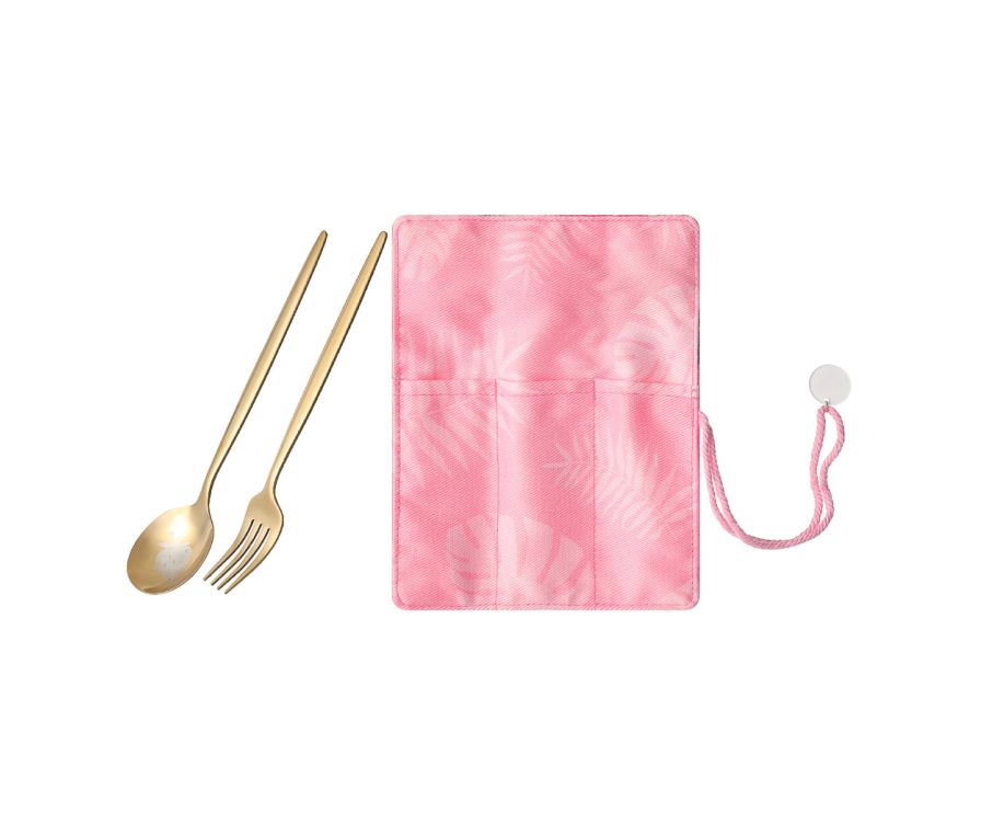 Passion Island Flatware Set (2 pcs)(Strawberry)