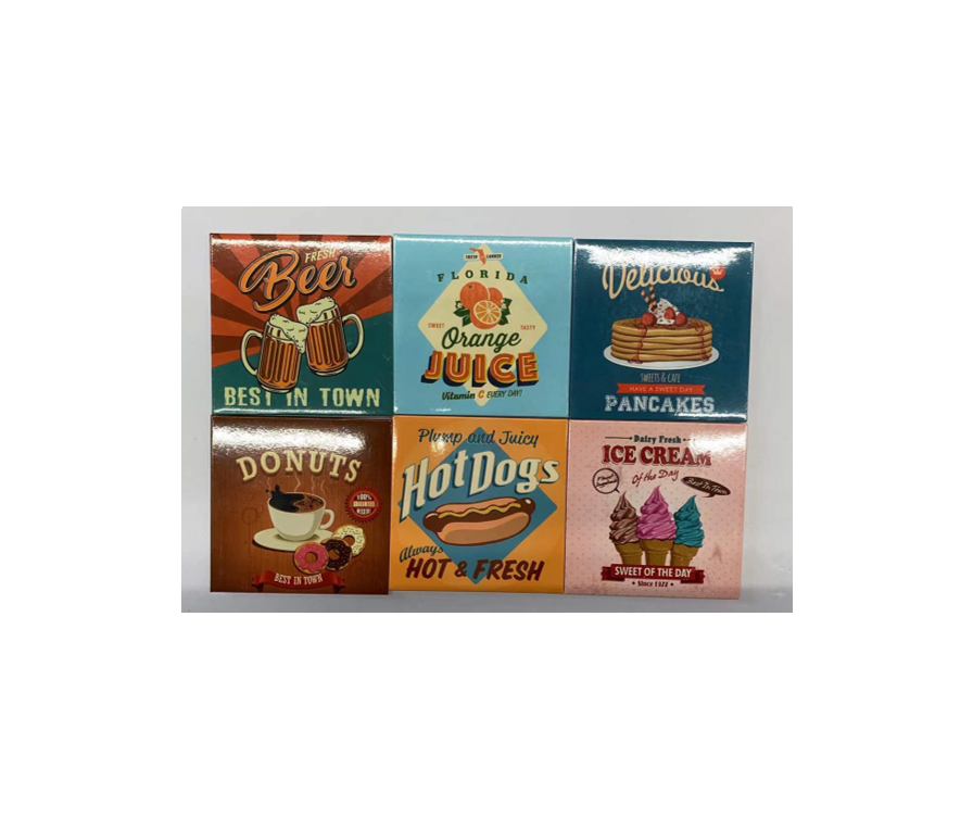 Cartoon Retro Series Fridge Magnet