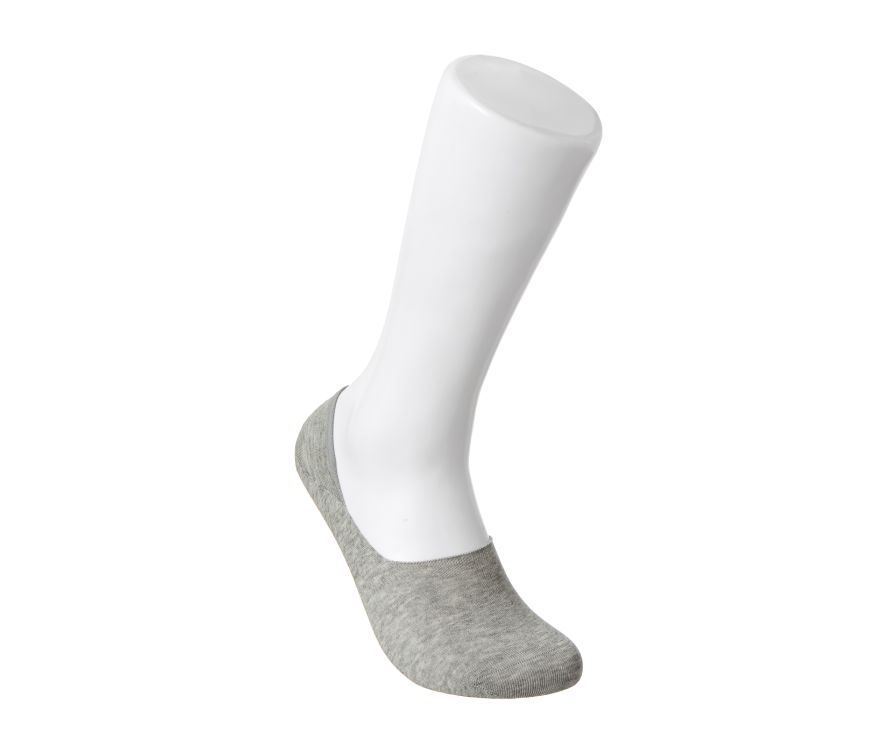 Low-Cut Socks for Men (Light Gray, 2 Pairs)