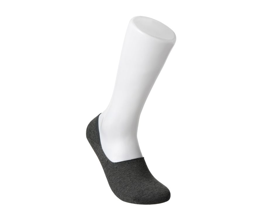 Low-Cut Socks for Men (Dark Gray, 2 Pairs)