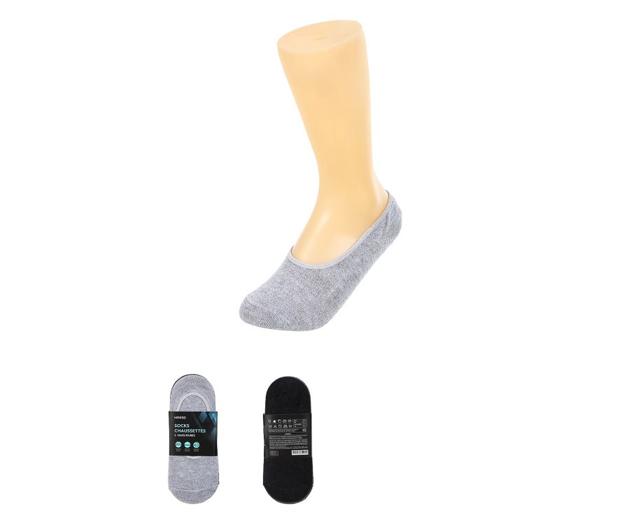 Men's No-show Socks(5Pcs)(Fancy Yarns)