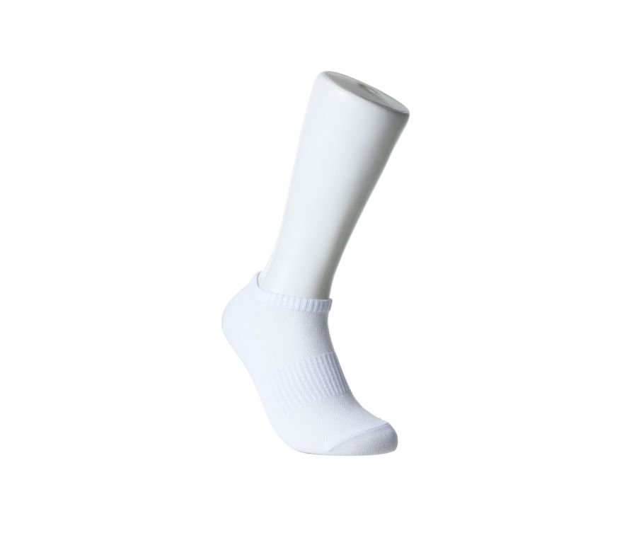 Спортивные низкие носки для женщин (3 пары) (белые)