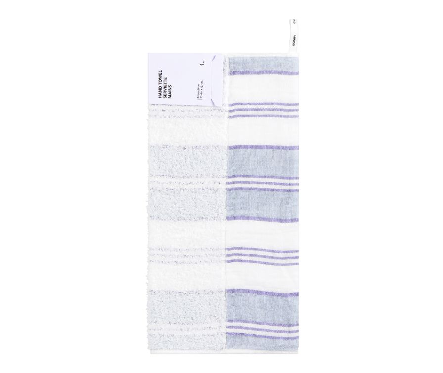 Хлопковое полотенце для рук (синий)