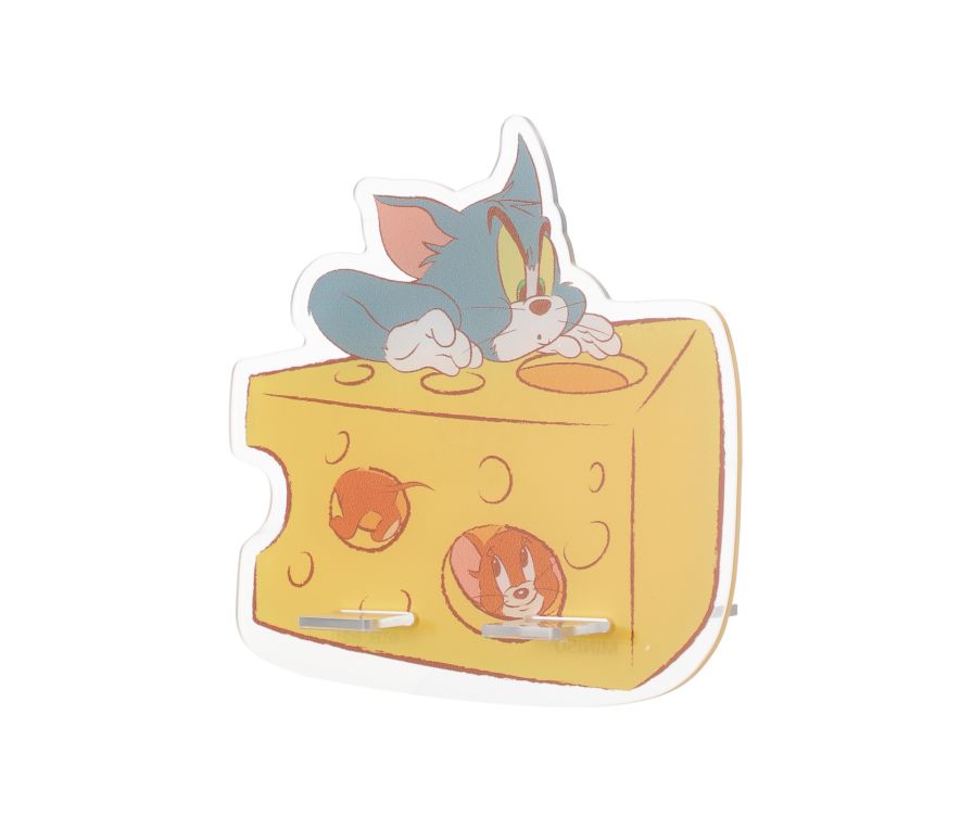 Tom&Jerry I love cheese Collection Acrylic Desk Phone Stand(Tom&Jerry)