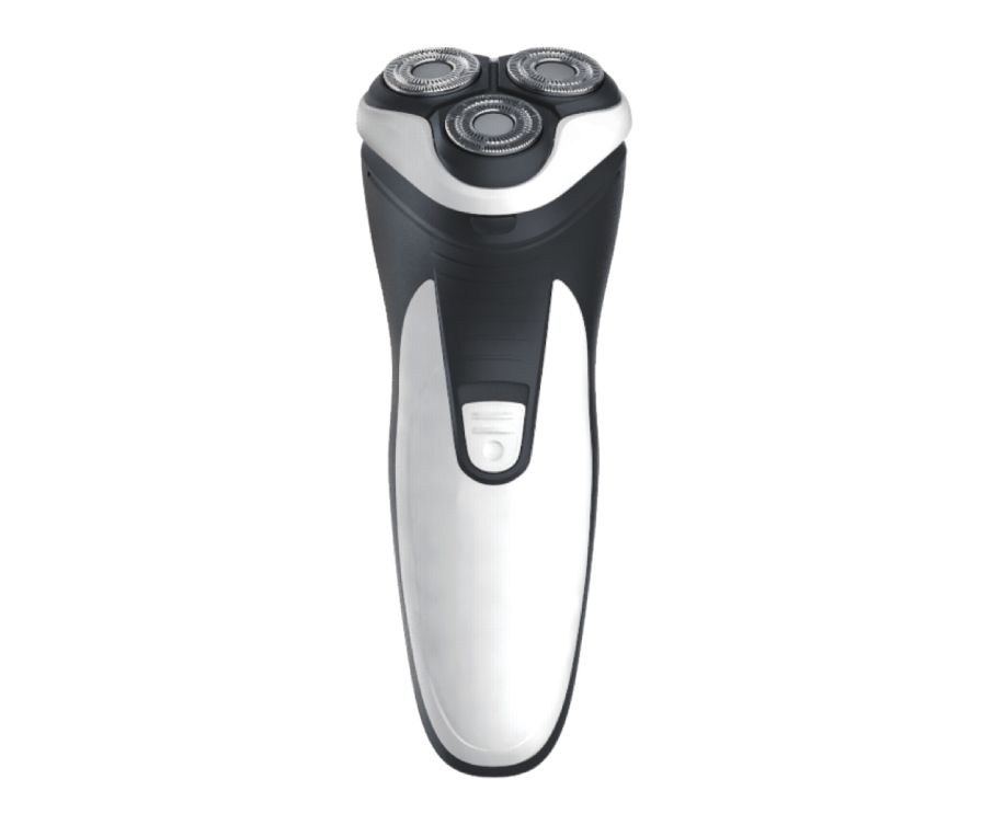 Chargeable Revolving Three-Cutter Shaver (Black and White) RSCF-8308A